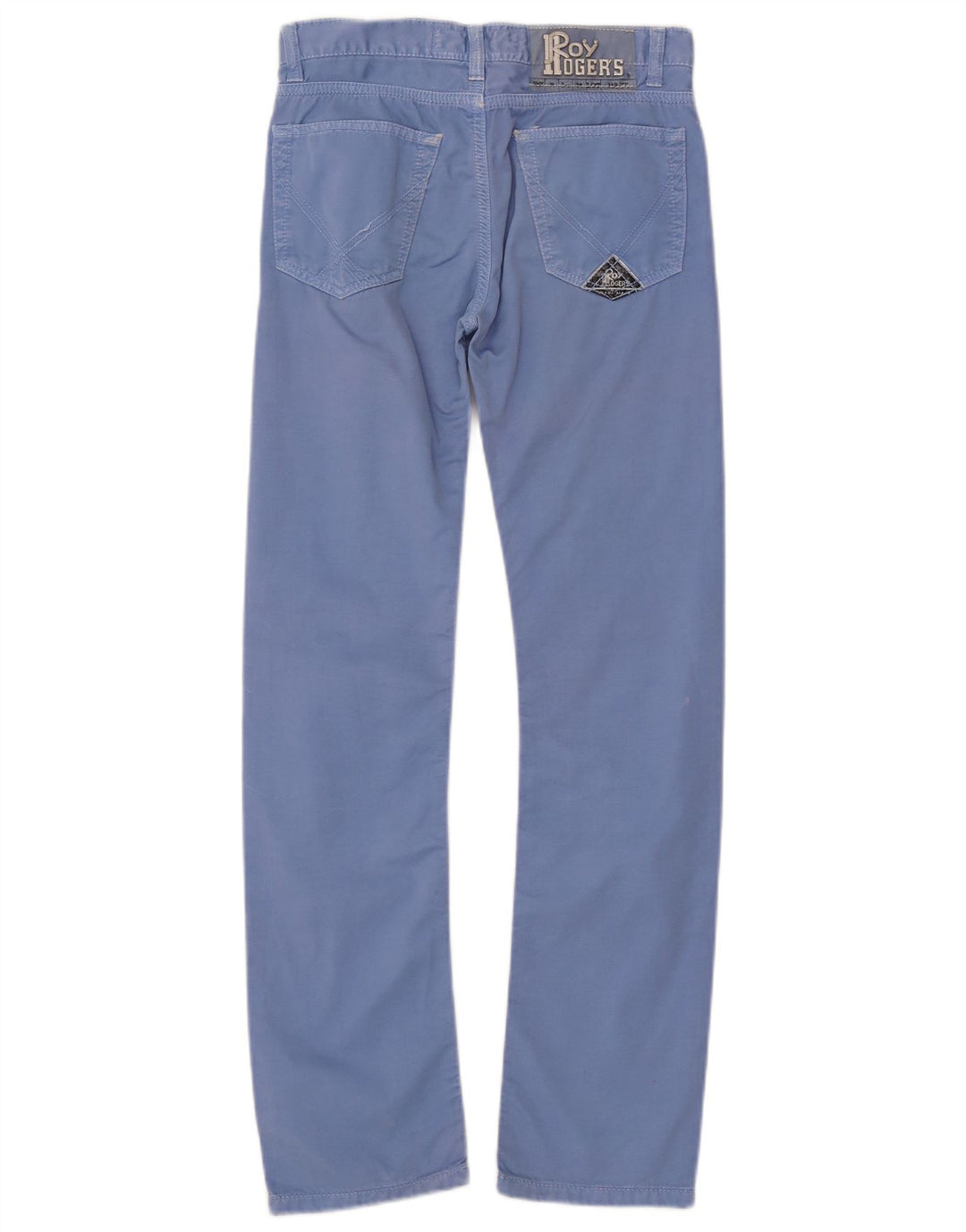 ROY ROGERS Pantaloni casual subțiri Seven Bell pentru băieți 11-12 ani W27 L29 Albastru