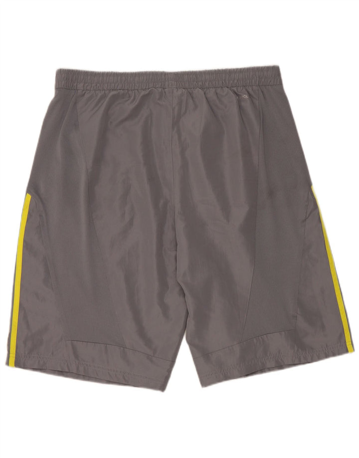Pantaloni scurți sport Adidas pentru bărbați, mari, gri, poliester