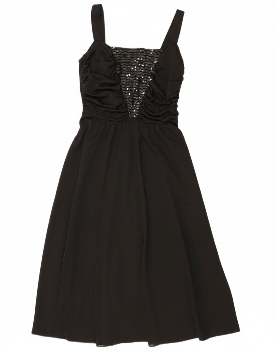 Hermann Lange Rochie Maxi de Cocktail Fără Mâneci EU 40 Medium Negru
