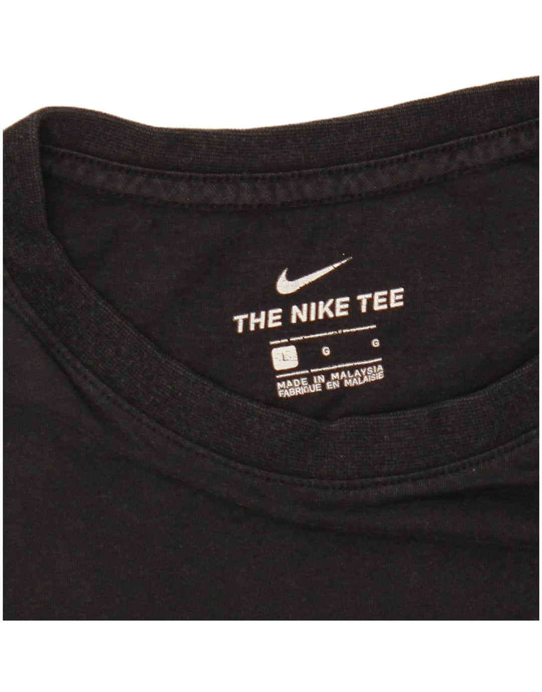 Tricou pentru bărbați NIKE Top mare negru