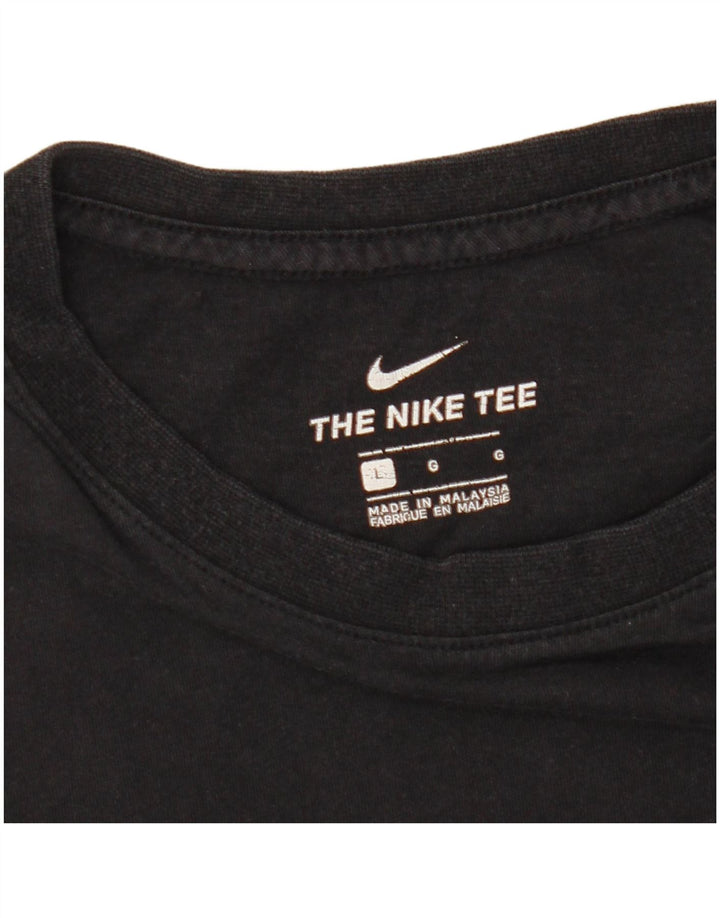 Tricou pentru bărbați NIKE Top mare negru