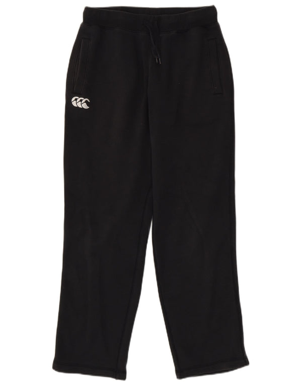 Pantaloni de trening Canterbury pentru fete 13-14 ani bumbac negru