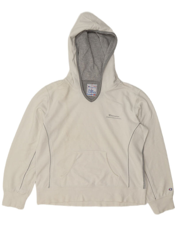 Jumper Champion Heritage Classics pentru femei, UK 18 XL, bumbac alb