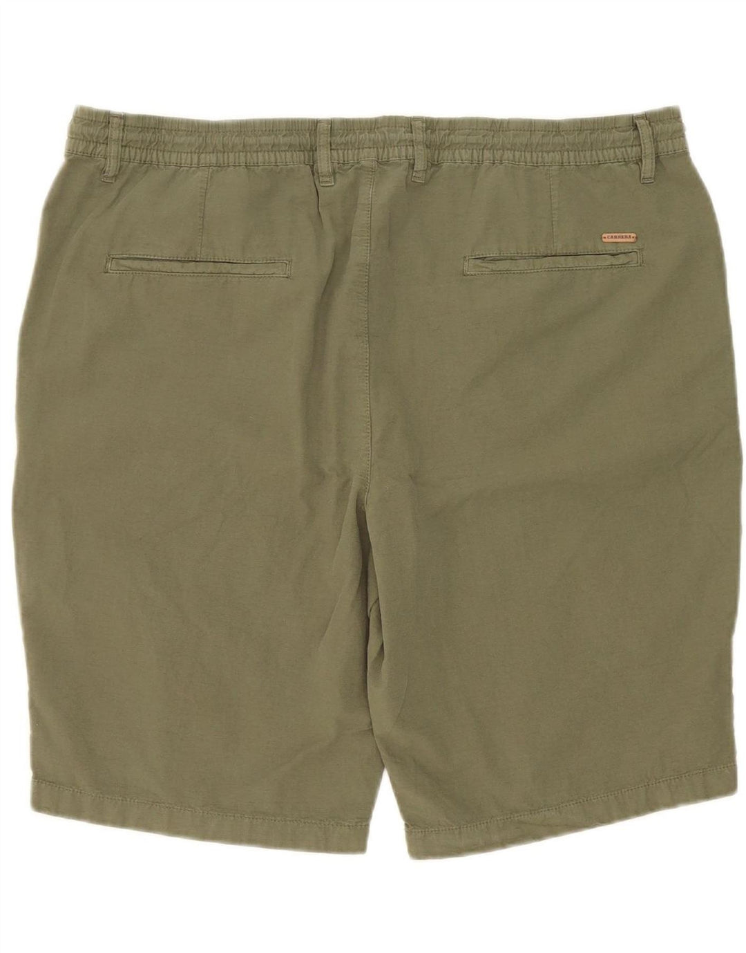 CARRERA Mens Regular Chino Shorts 2XL W42 Khaki Cotton
