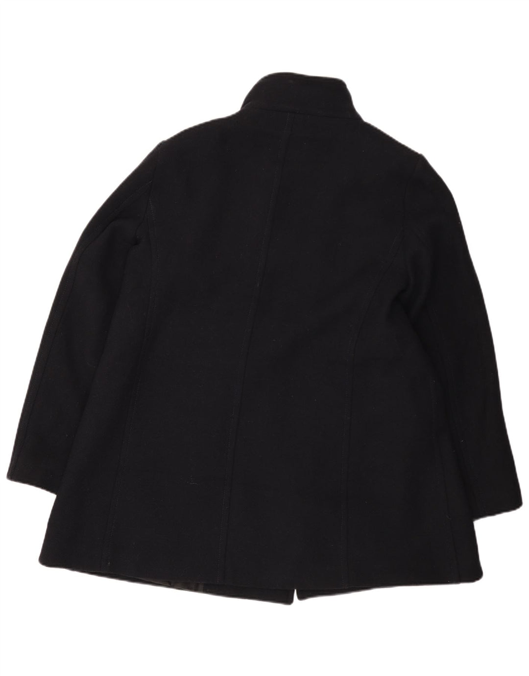 Palton pentru femeie Zara UK 18 XL Lână bleumarin