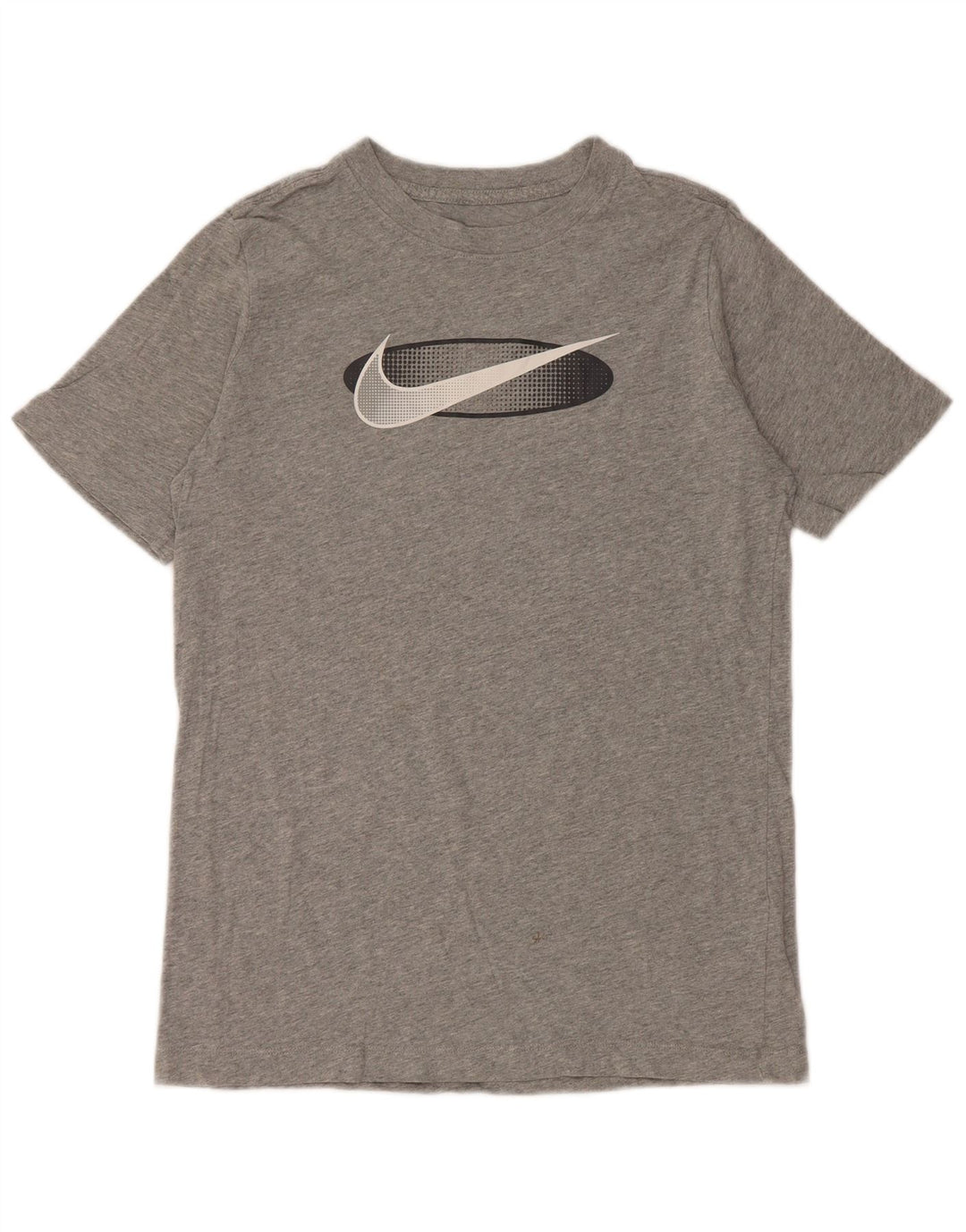 Tricou grafic pentru băieți NIKE Top 13-14 ani XL bumbac cu pete gri