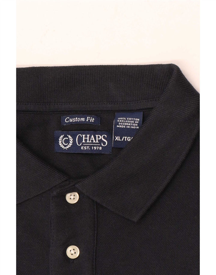 Cămașă polo pentru bărbați Chaps, personalizat, XL, bumbac bleumarin