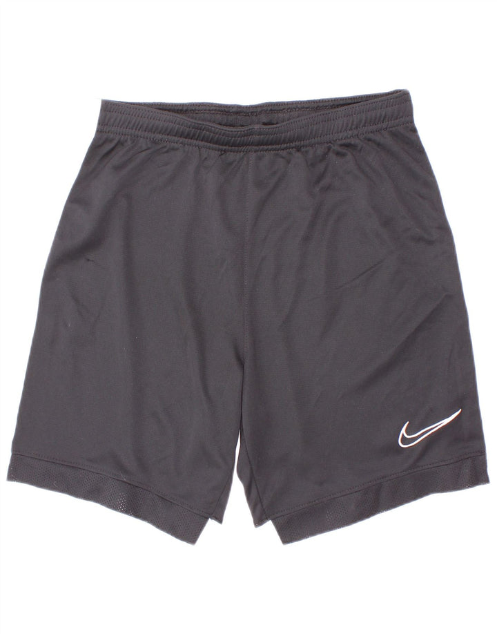 Pantaloni scurți sport Nike pentru băieți 10-11 ani poliester negru mediu