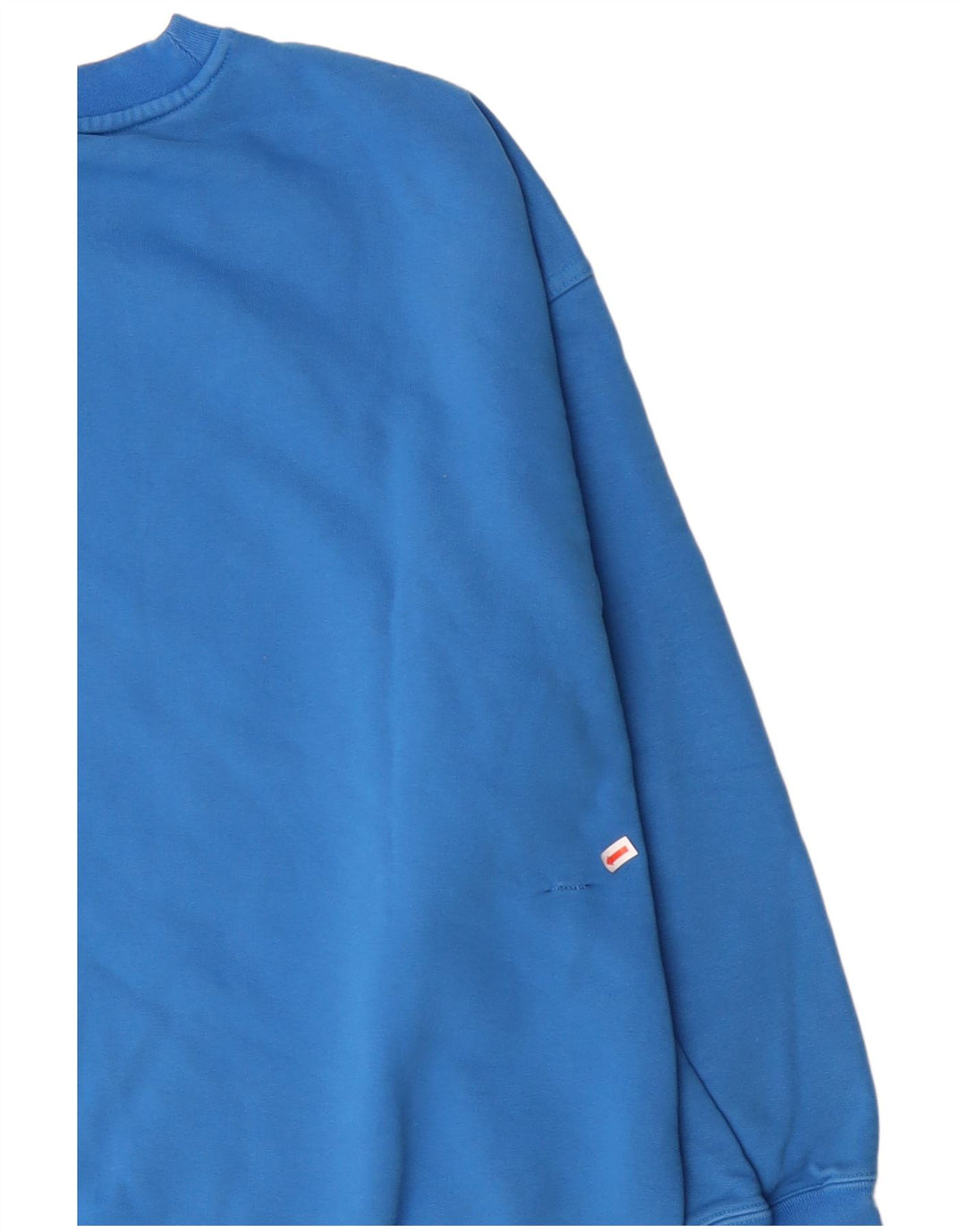 Pulover supradimensionat pentru femei ADIDAS UK 14 Bumbac albastru mare