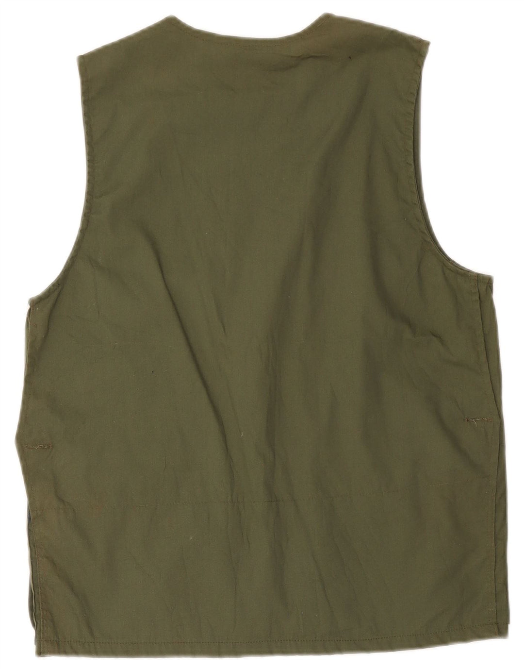 Gilet utilitar vintage pentru bărbați IT 46 mic bumbac kaki