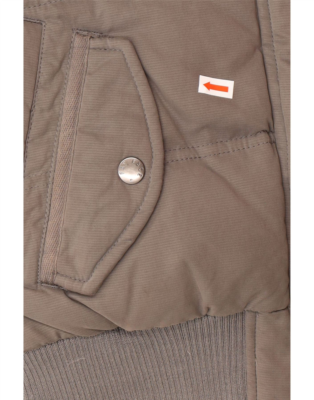 Gilet căptușit pentru femei Fat Face UK 8 Small Gri Poliester