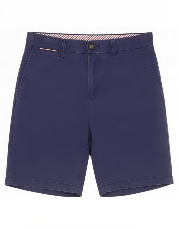 Pantaloni scurți chino Tommy Hilfiger pentru bărbați, mediu W30, bumbac bleumarin