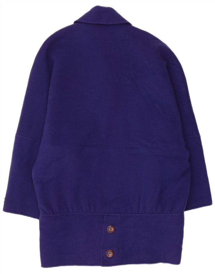Palton supradimensionat pentru femei Vintage IT 42 Lână violet mediu