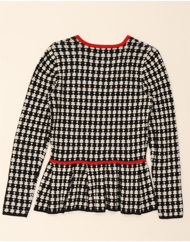 BANANA REPUBLIC Womens Boat Neck Jumper Sweater UK 10 Small Black Vintage Banana Republic and Second-Hand Banana Republic from Messina Hembry 