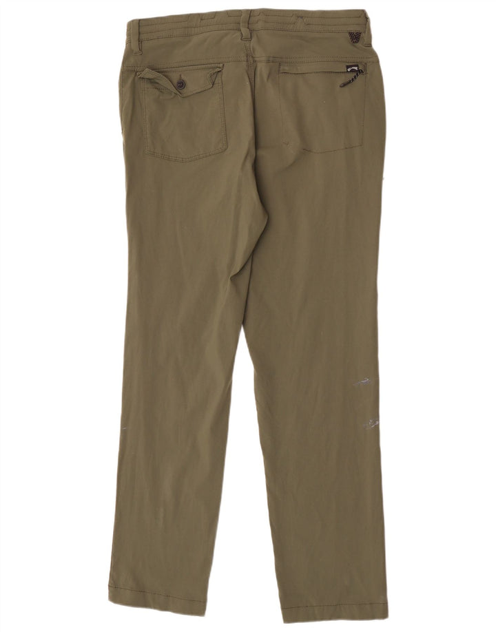 Pantaloni chino slim pentru bărbați Billabong Medium W32 L30 Khaki Nylon