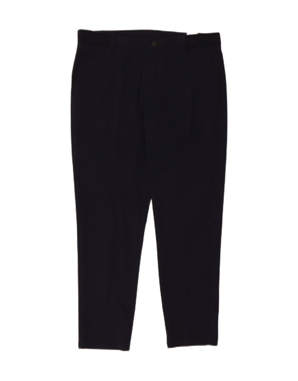 Pantaloni chino slim pentru bărbați Zara XL W34 L29 Bleumarin Poliester