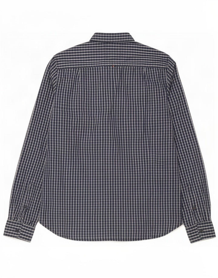 Cămașă pentru bărbați Superdry, mare, bleumarin, din bumbac