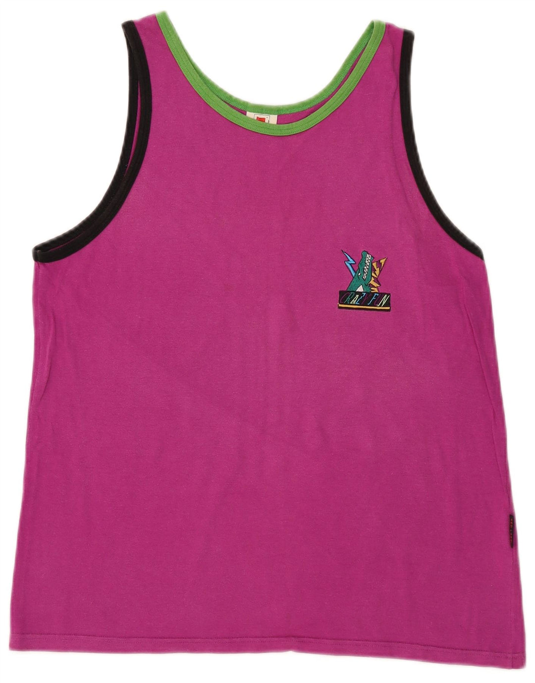 VINTAGE Vestă Top pentru femei IT 48 XL Bumbac roz