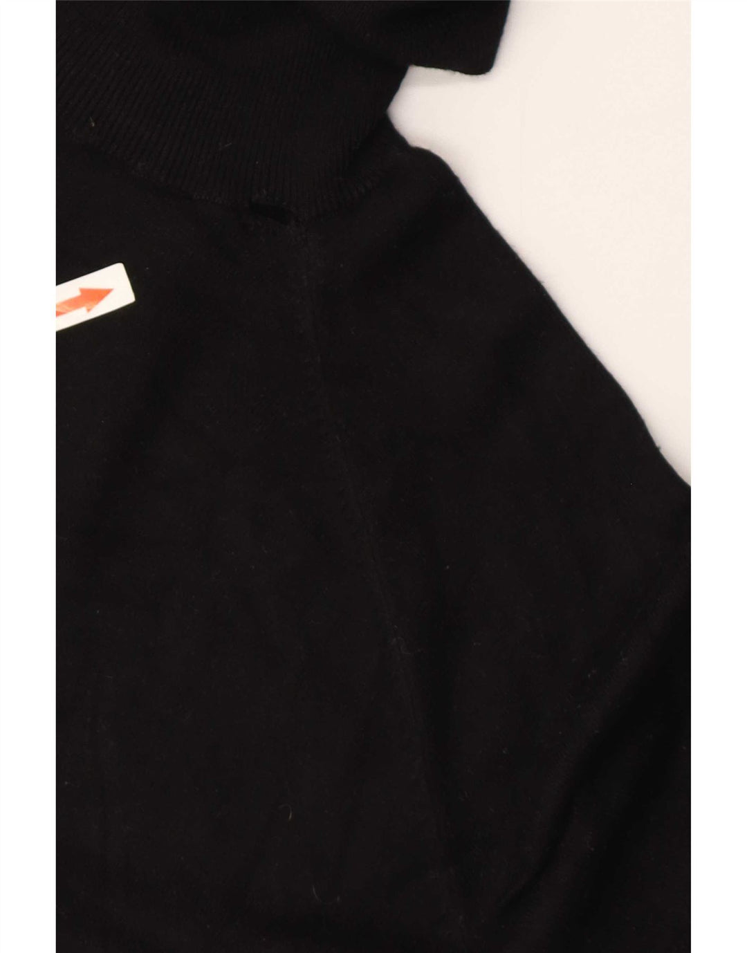 Pulover pentru femei cu gât rulat Zara UK 14 Medium Negru