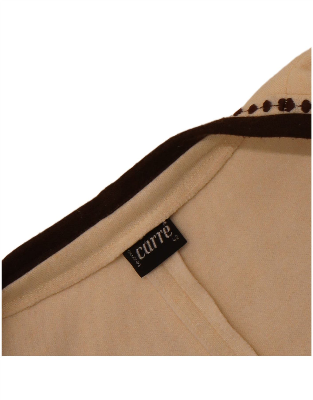 Pulover cardigan deschis fără mâneci Carre pentru femei EU 42, mare, alb