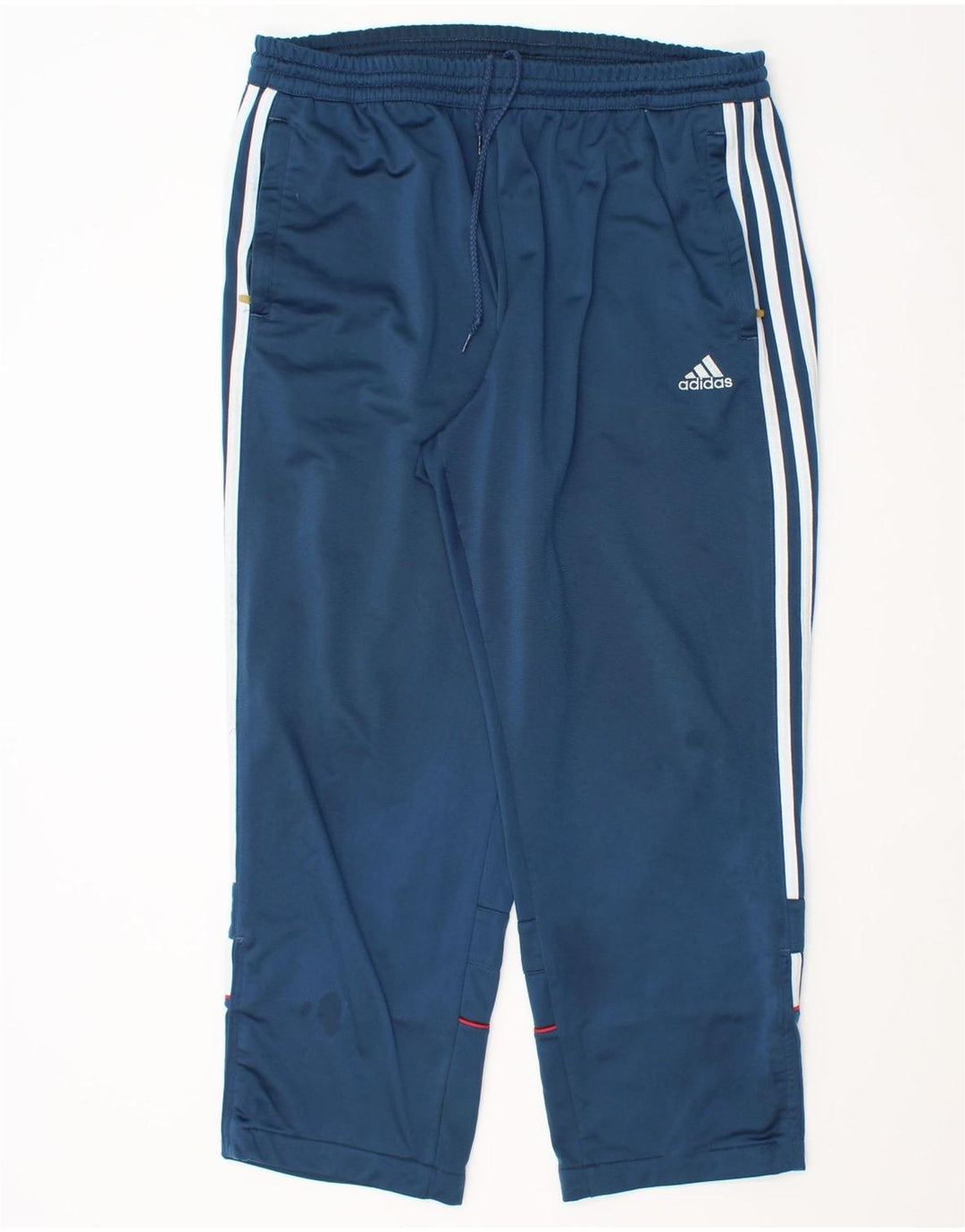 Pantaloni de trening Adidas pentru bărbați Marea Britanie 40/42 Poliester albastru mediu