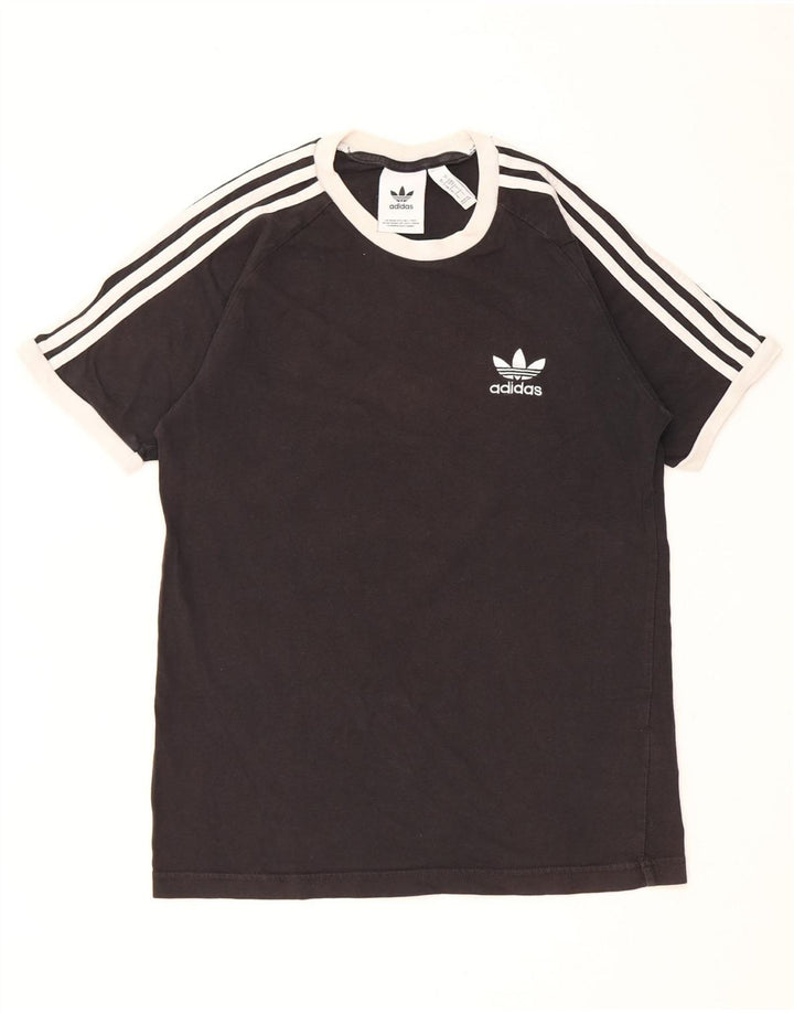 Tricou pentru bărbați Adidas Top mic, negru, bumbac