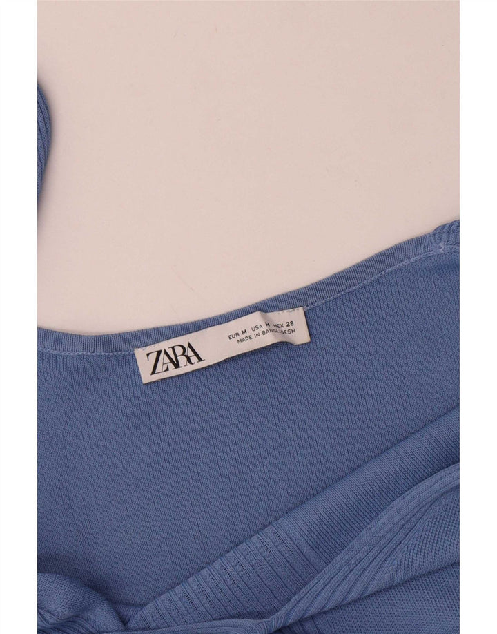 Top camis pentru femei Zara UK 12 Medium Blue