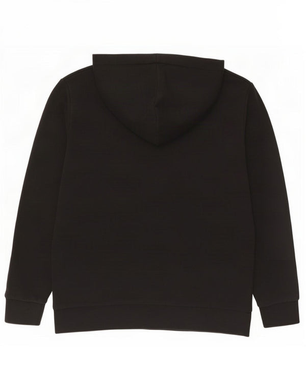 Jack & Jones pentru bărbați. Pulover cu glugă cu grafică XL, bumbac negru