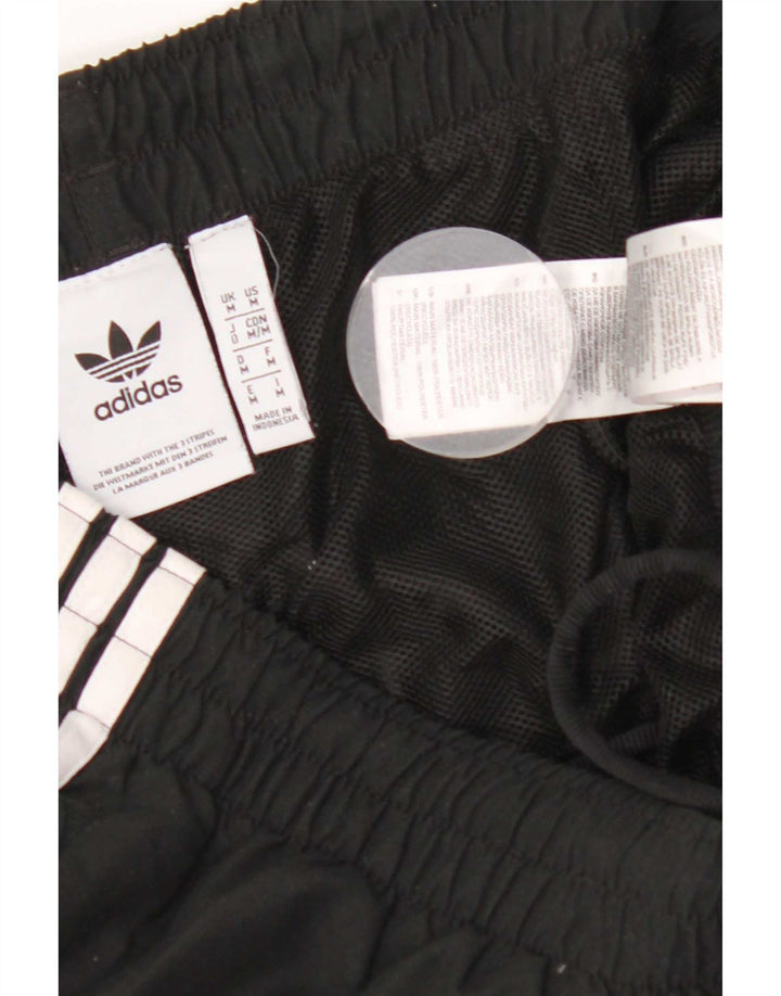 Pantaloni scurți sport pentru bărbați Adidas, poliester mediu negru
