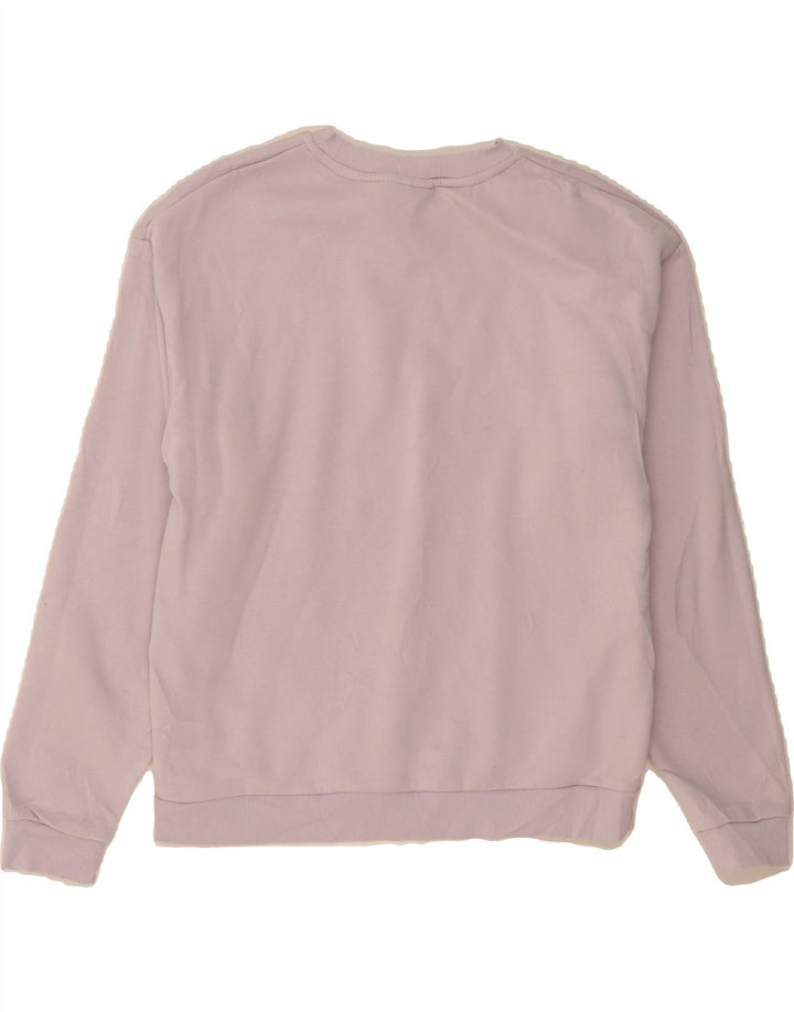 FILA Womens Sweatshirt Jumper UK 14 Medium Purple Polyester Vintage Fila and Second-Hand Fila from Messina Hembry 