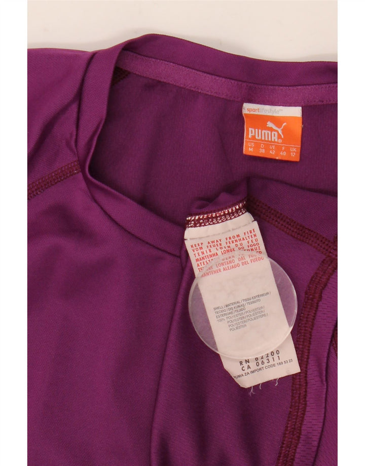 Tricou pentru femei PUMA Top UK 12 Poliester violet mediu
