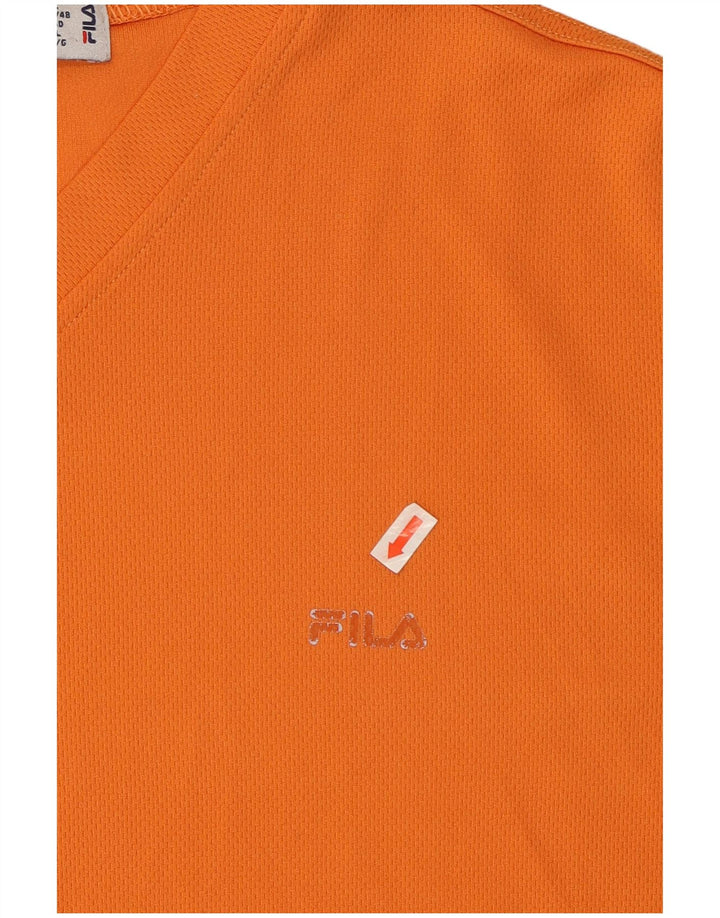 Tricou pentru femei FILA Top UK 16 Poliester portocaliu mare