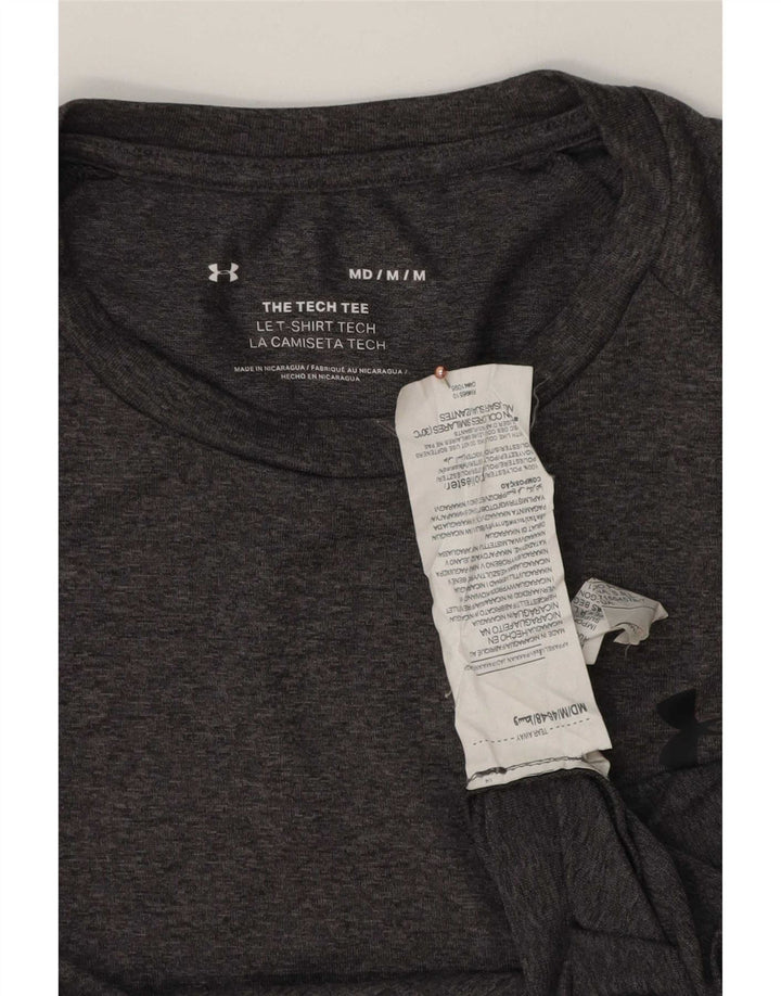 Tricou Under Armour pentru bărbați Top Medium Gri Flecked Poliester