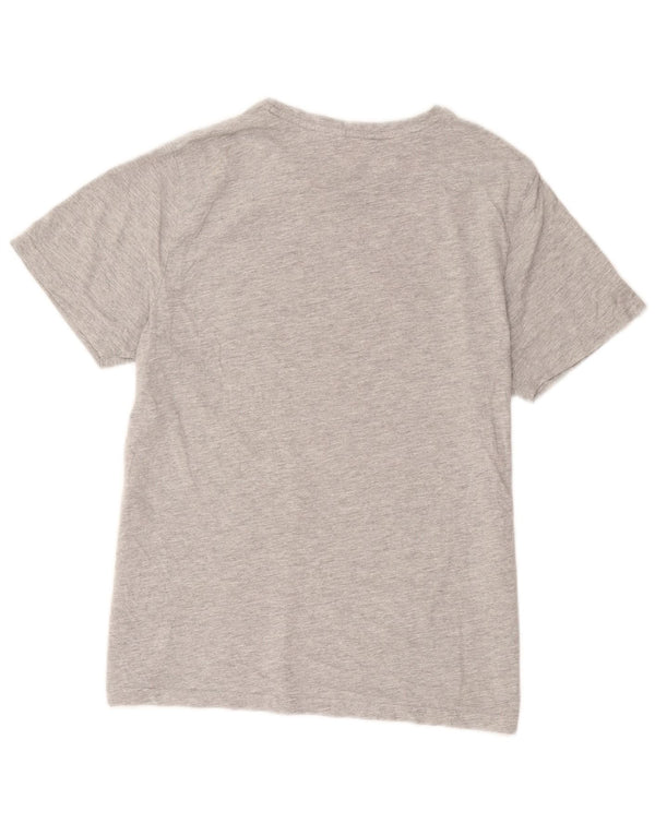 Tricou grafic pentru bărbați Animal Top Medium Gri Bumbac