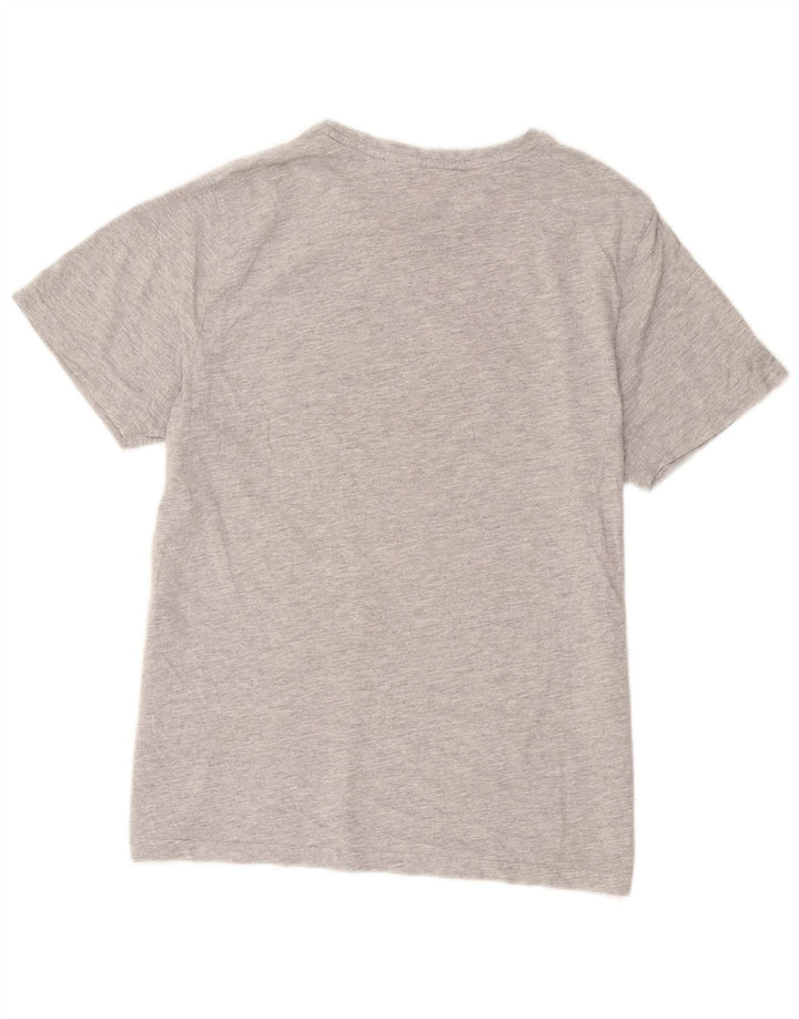 Tricou grafic pentru bărbați Animal Top Medium Gri Bumbac