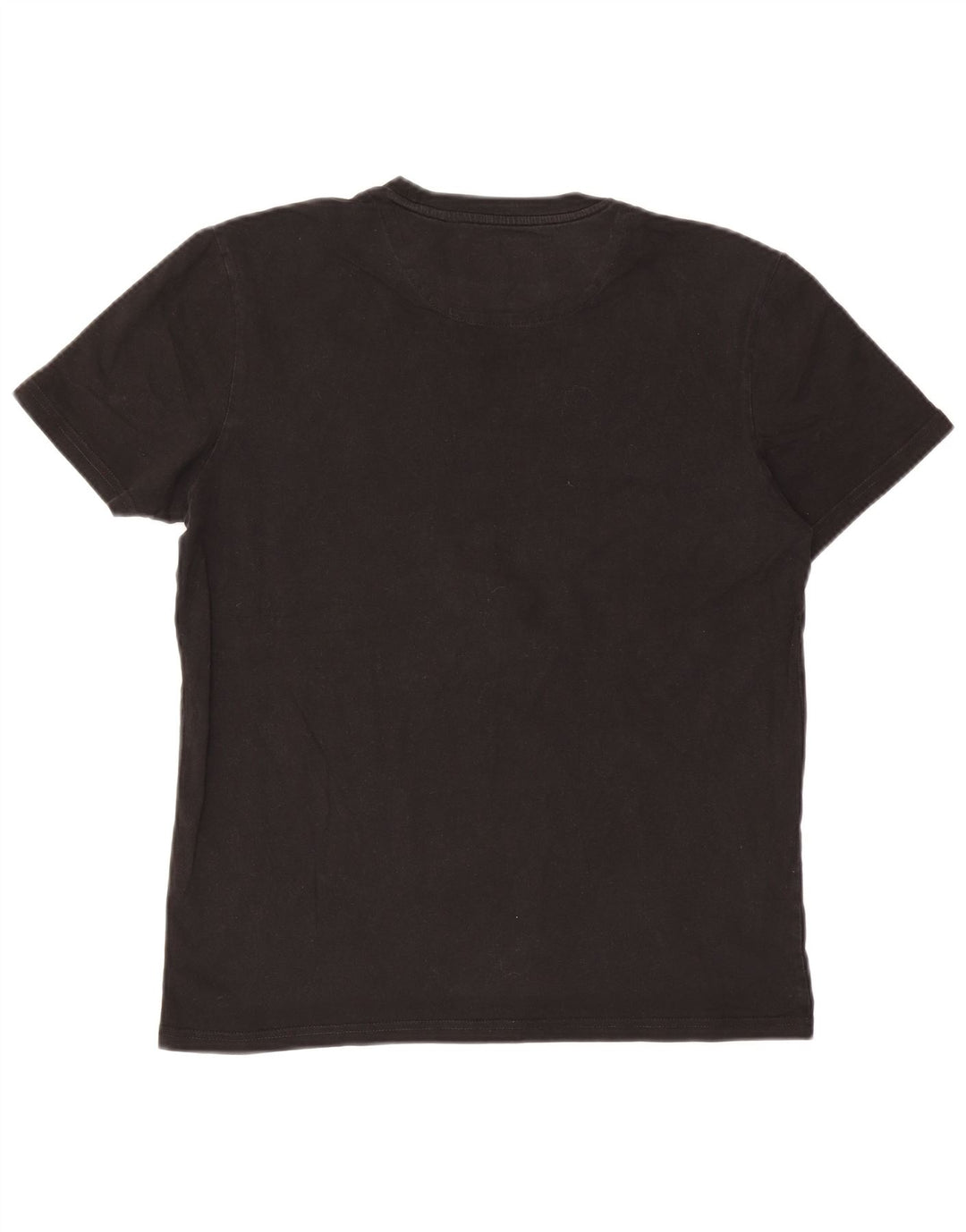 Tricou pentru bărbați Lyle & Scott Top mediu din bumbac negru