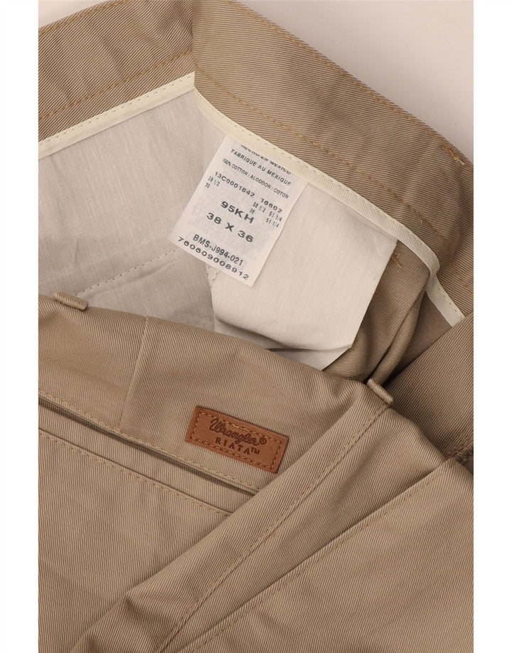 WRANGLER Pantaloni chino Riata pentru bărbați, L38 L36, bumbac bej