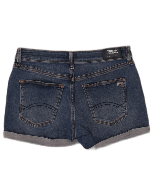 TOMMY HILFIGER Pantaloni scurți din denim pentru femei W28 bumbac albastru mediu