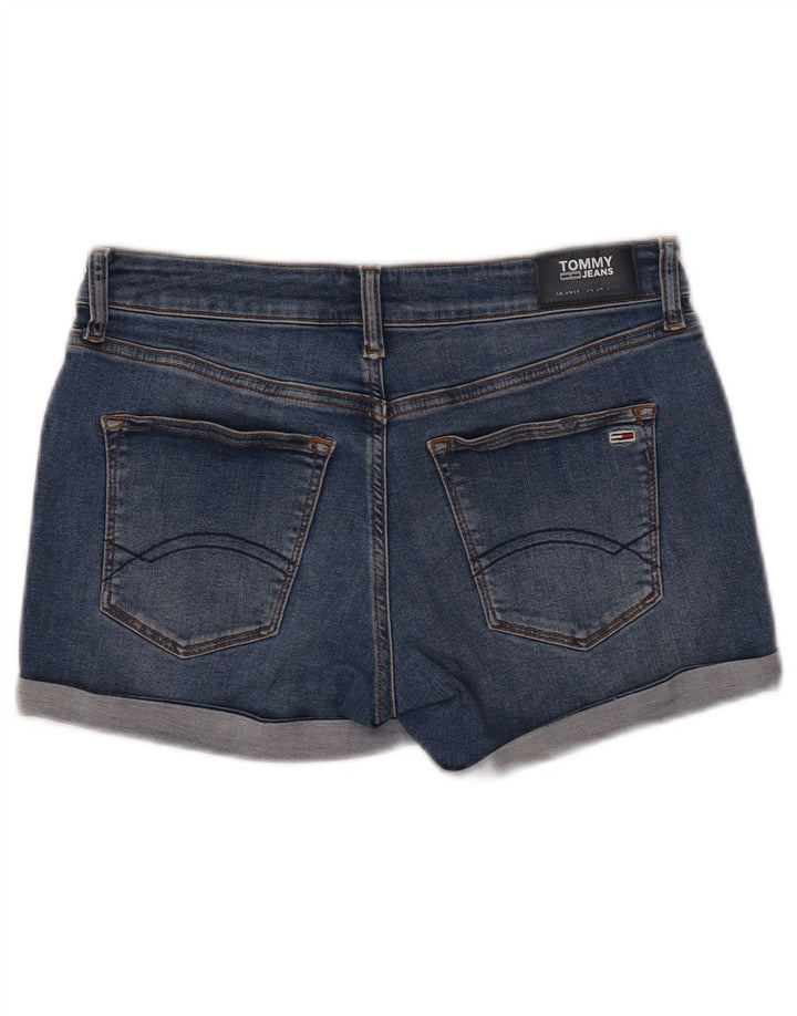 TOMMY HILFIGER Pantaloni scurți din denim pentru femei W28 bumbac albastru mediu