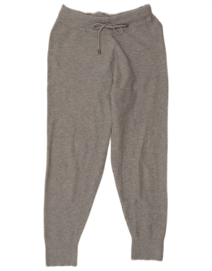 Pantaloni de trening tricot pentru femei Marks & Spencer Pantaloni de jogging UK 10 Small Gri
