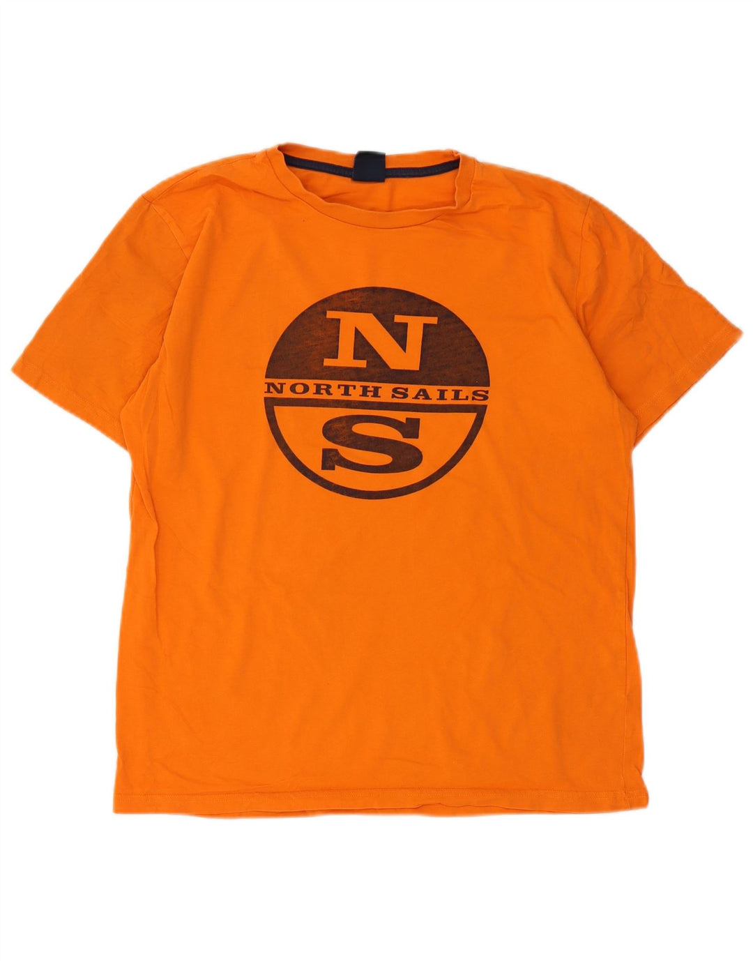 Tricou grafic pentru bărbați North Sails Top portocaliu mediu