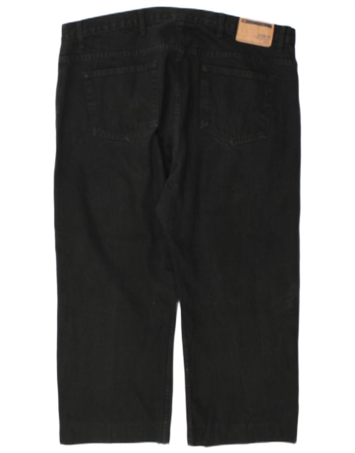 Blugi drepti pentru bărbați Marks & Spencer W40 L24 bumbac gri
