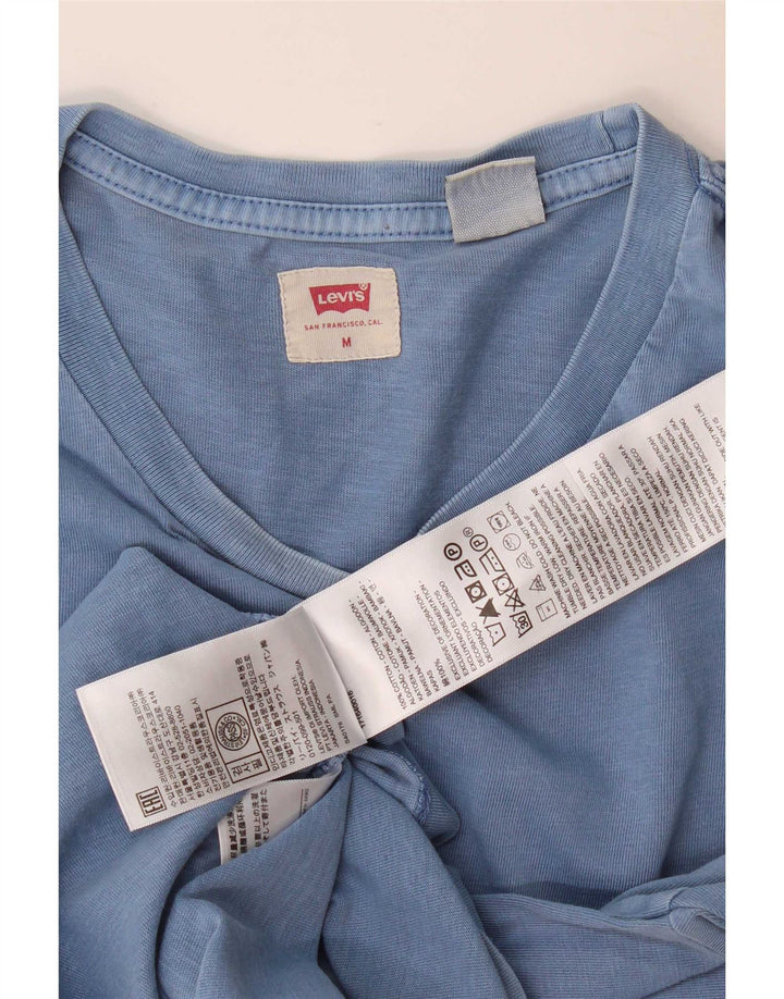 Tricou pentru bărbați Levi's Top Medium Blue Bumbac
