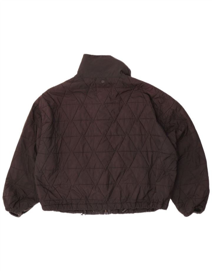 Jachetă matlasată supradimensionată pentru femei Scotch & Soda UK 10 Poliester negru mic