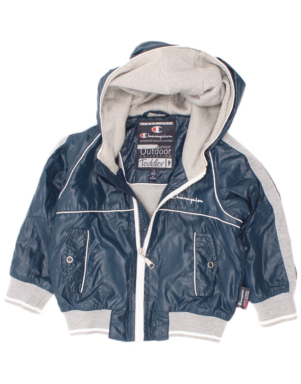 Jachetă de top pentru trening Champion Baby Boys 6-9 luni XS Bleumarin Colorblock
