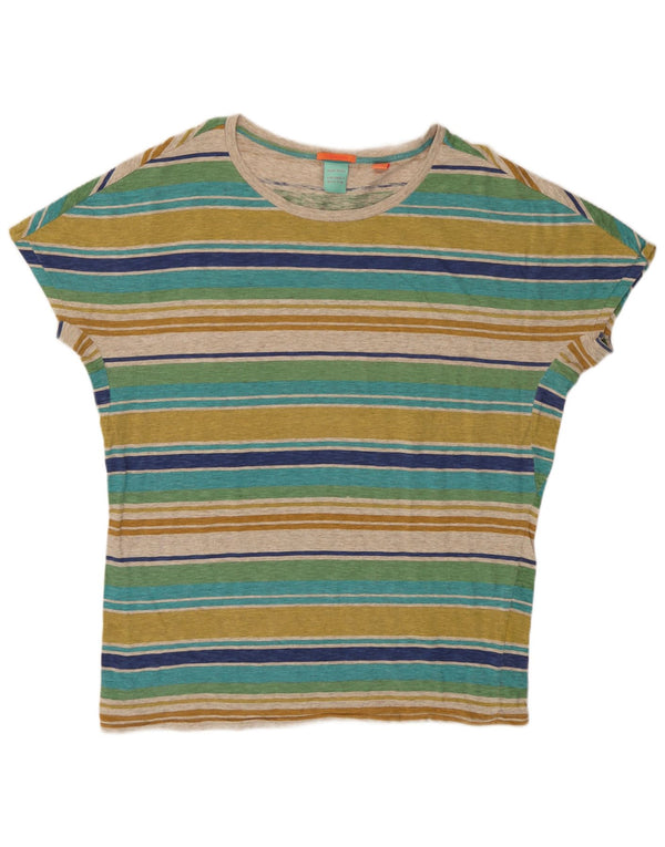 Tricou pentru bărbați Scotch & Soda Top XL cu dungi multicolore