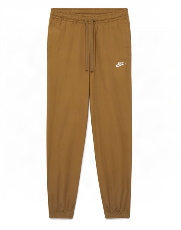 Nike Womens Joggers Trousers Large W34 L29 Khaki Cotton