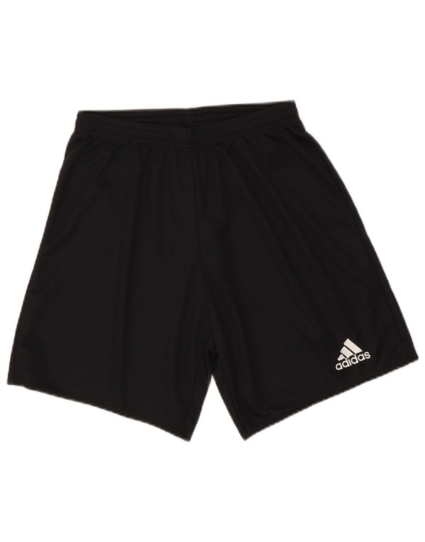 Pantaloni scurți sport Aeroready ADIDAS pentru femei UK 8, poliester negru mic