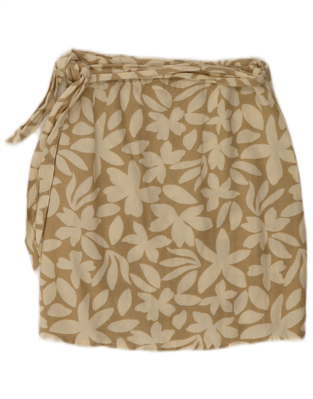 Fusta Wrap pentru femei RIP CURL Small W26 Beige Floral Linen