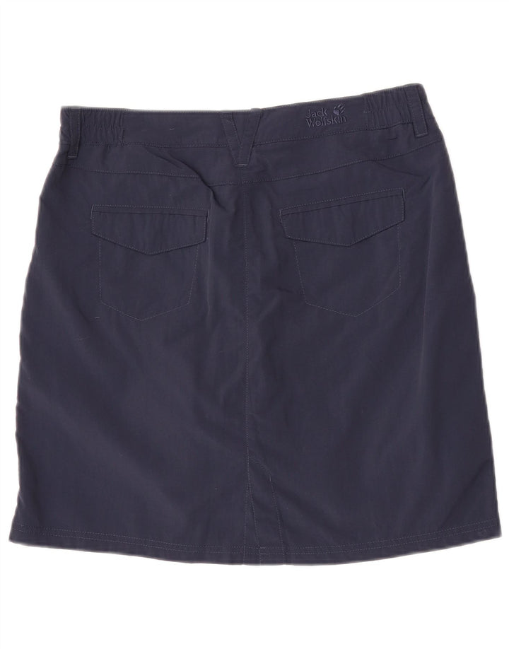 Fusta mini pentru femei Jack Wolfskin UK 8 Small W30 Poliamidă bleumarin